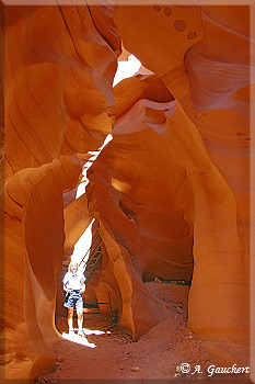 Im Innern des Lower Antelope